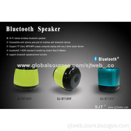Bluetooth Mini Speaker, 4 Hours Playing Time, Crystal Clear Sound